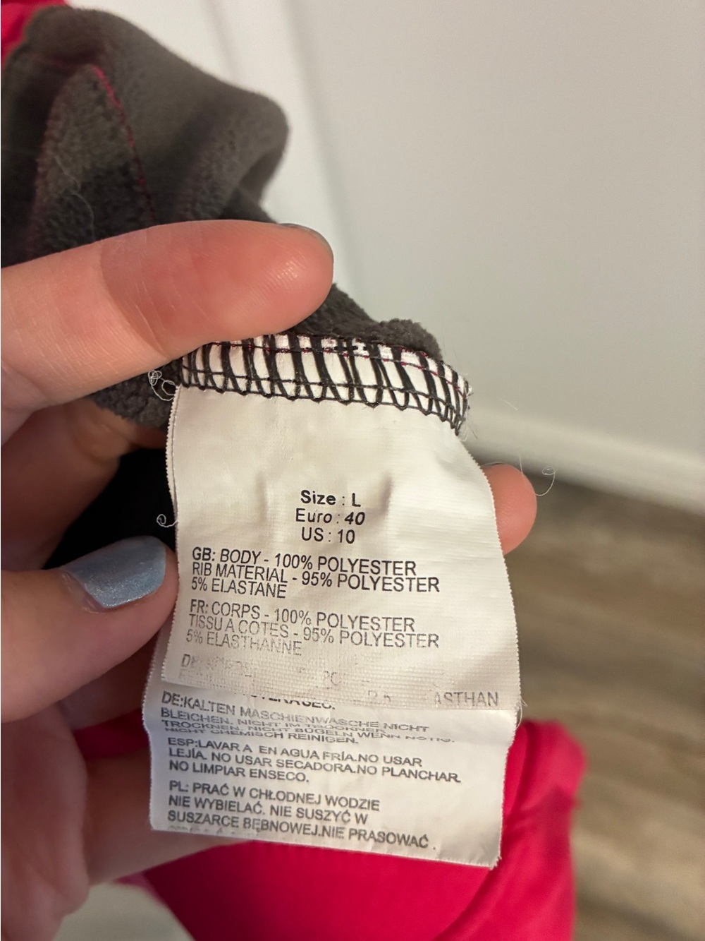 Bench Women’s Red Softshell Jacket - Picture 8 of 9